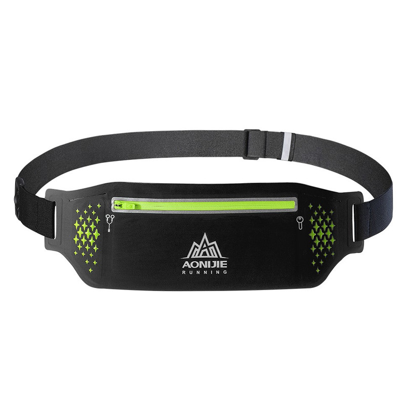 Jual Tas Lari Aonijie Running Belt Waist Pack Black Original W923 - Black - v3.ncrsport.com